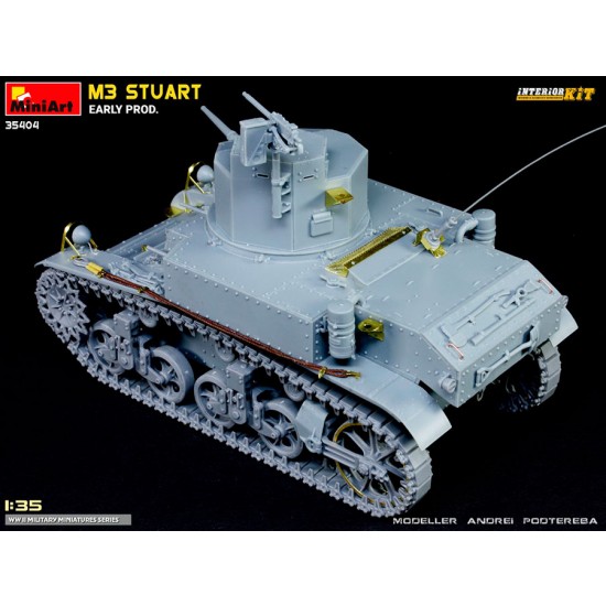 1/35 M3 Stuart Early Production [Interior Kit]