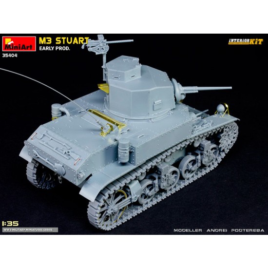 1/35 M3 Stuart Early Production [Interior Kit]
