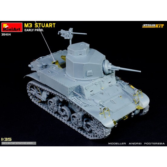 1/35 M3 Stuart Early Production [Interior Kit]
