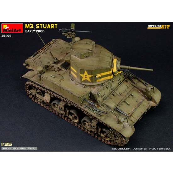 1/35 M3 Stuart Early Production [Interior Kit]