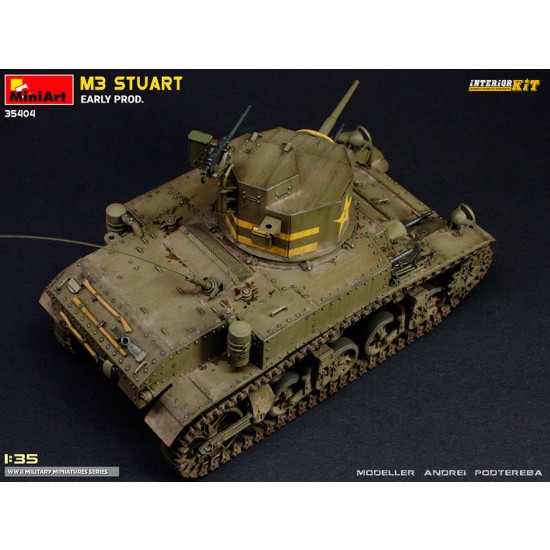 1/35 M3 Stuart Early Production [Interior Kit]