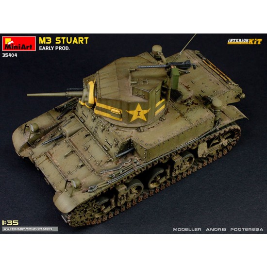 1/35 M3 Stuart Early Production [Interior Kit]