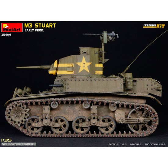 1/35 M3 Stuart Early Production [Interior Kit]