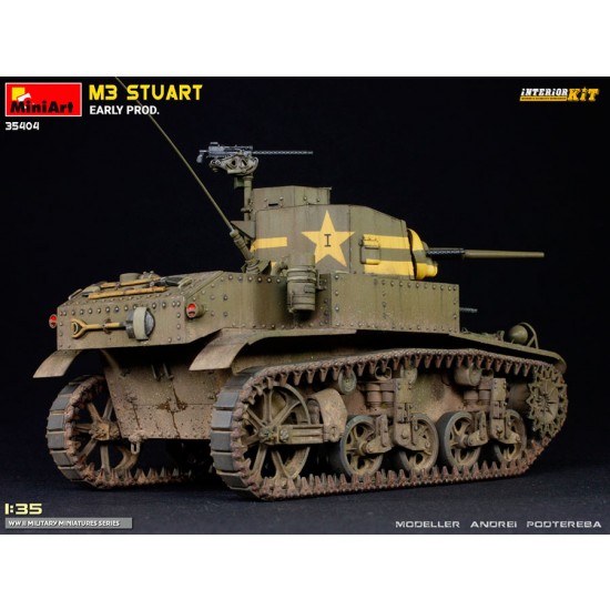 1/35 M3 Stuart Early Production [Interior Kit]