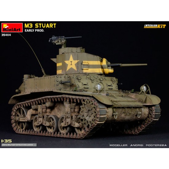 1/35 M3 Stuart Early Production [Interior Kit]