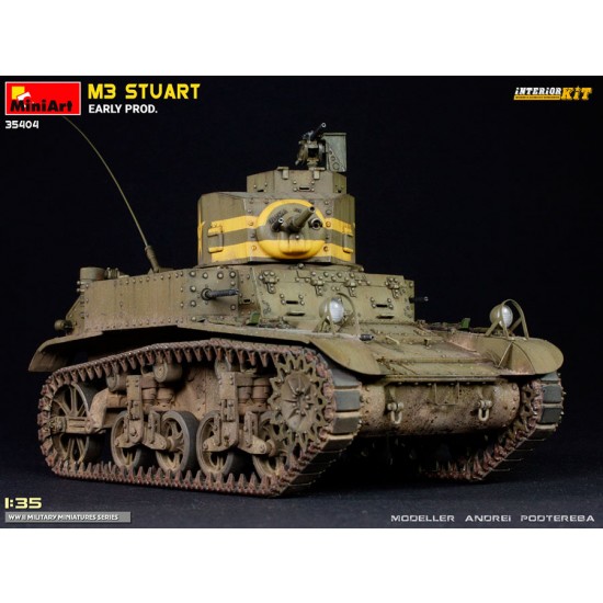 1/35 M3 Stuart Early Production [Interior Kit]