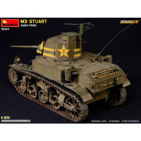 1/35 M3 Stuart Early Production [Interior Kit]
