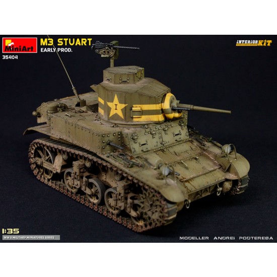 1/35 M3 Stuart Early Production [Interior Kit]