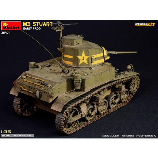 1/35 M3 Stuart Early Production [Interior Kit]