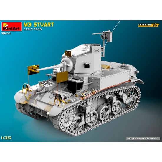 1/35 M3 Stuart Early Production [Interior Kit]