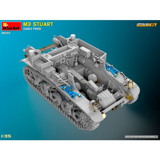 1/35 M3 Stuart Early Production [Interior Kit]