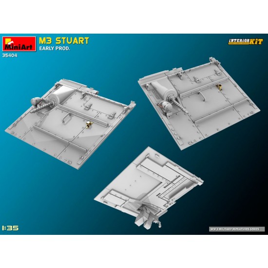 1/35 M3 Stuart Early Production [Interior Kit]