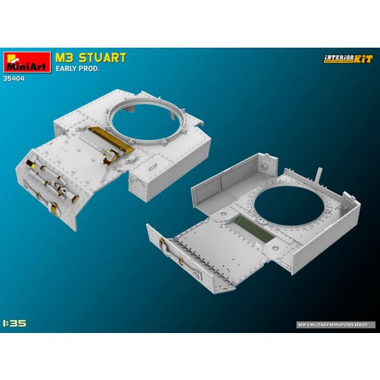 1/35 M3 Stuart Early Production [Interior Kit]