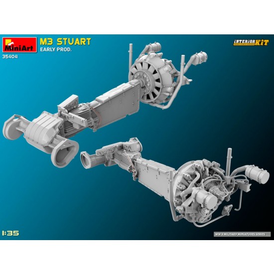 1/35 M3 Stuart Early Production [Interior Kit]