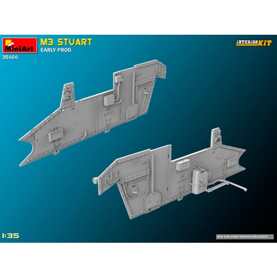 1/35 M3 Stuart Early Production [Interior Kit]