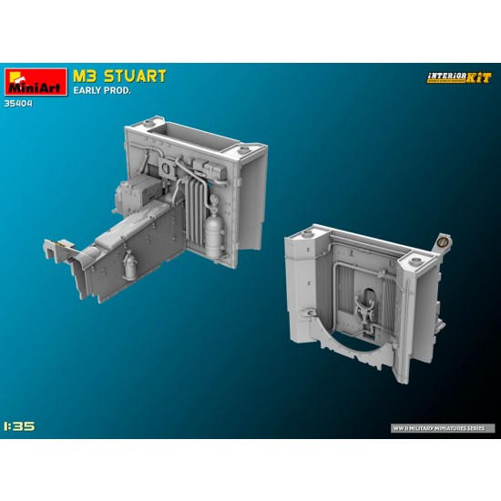 1/35 M3 Stuart Early Production [Interior Kit]