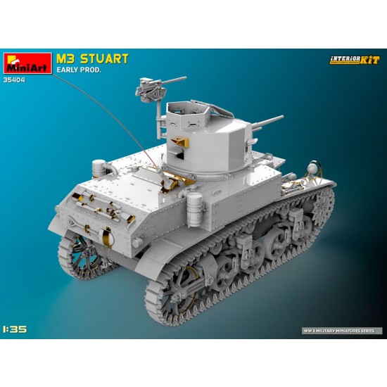 1/35 M3 Stuart Early Production [Interior Kit]