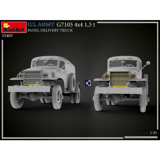 1/35 US Army G7105 4x4 1.5t Panel Delivery Truck 1/35 US Army G7105 4x4 1.5t Panel Delivery Truck