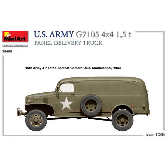 1/35 US Army G7105 4x4 1.5t Panel Delivery Truck 1/35 US Army G7105 4x4 1.5t Panel Delivery Truck