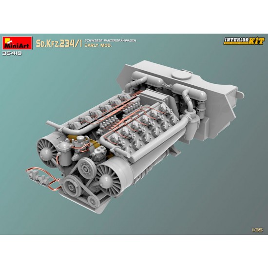1/35 Sd.Kfz.234/1 Schwerer Panzerspahwagen Early [Interior Kit]