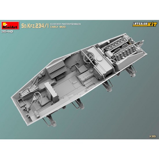 1/35 Sd.Kfz.234/1 Schwerer Panzerspahwagen Early [Interior Kit]