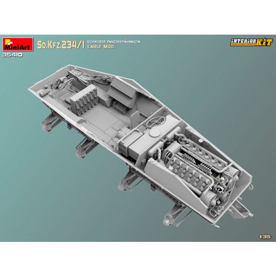 1/35 Sd.Kfz.234/1 Schwerer Panzerspahwagen Early [Interior Kit]