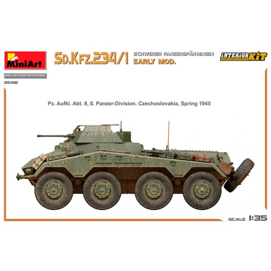 1/35 Sd.Kfz.234/1 Schwerer Panzerspahwagen Early [Interior Kit]
