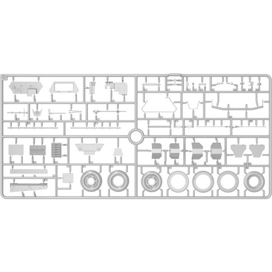 1/35 Sd.Kfz.234/1 Schwerer Panzerspahwagen Early [Interior Kit]