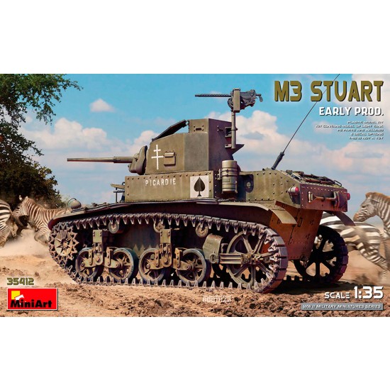 1/35 M3 Stuart Early Production Light Tank 1/35 M3 Stuart Early Production Light Tank