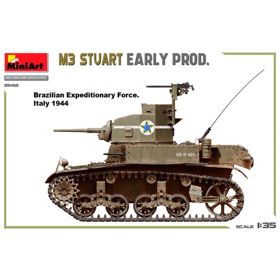 1/35 M3 Stuart Early Production Light Tank 1/35 M3 Stuart Early Production Light Tank