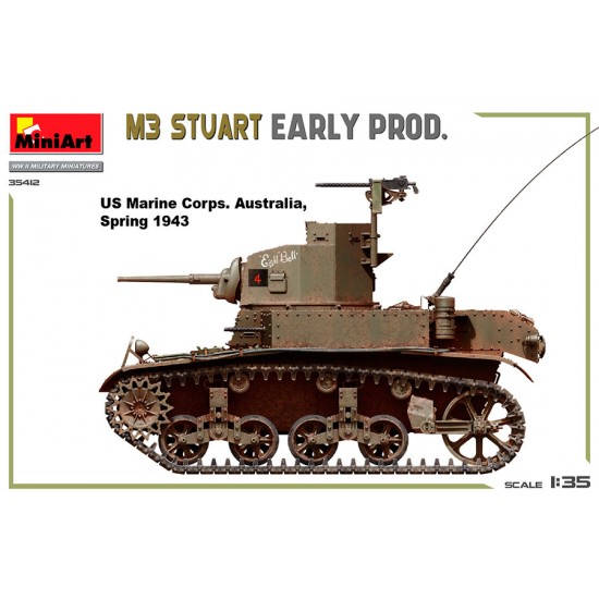 1/35 M3 Stuart Early Production Light Tank 1/35 M3 Stuart Early Production Light Tank