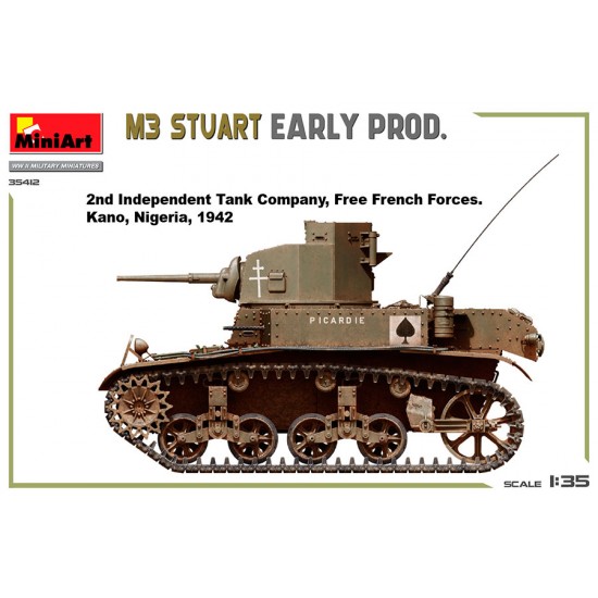 1/35 M3 Stuart Early Production Light Tank 1/35 M3 Stuart Early Production Light Tank