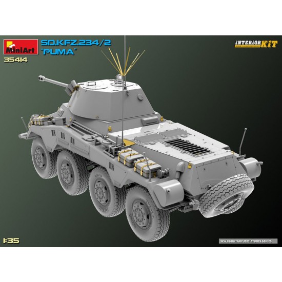 1/35 SdKfz.234/2 Puma Full Interior Kit 1/35 SdKfz.234/2 Puma Full Interior Kit