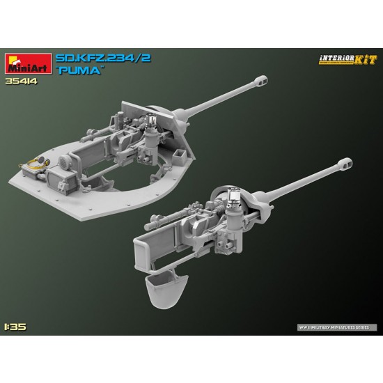 1/35 SdKfz.234/2 Puma Full Interior Kit 1/35 SdKfz.234/2 Puma Full Interior Kit