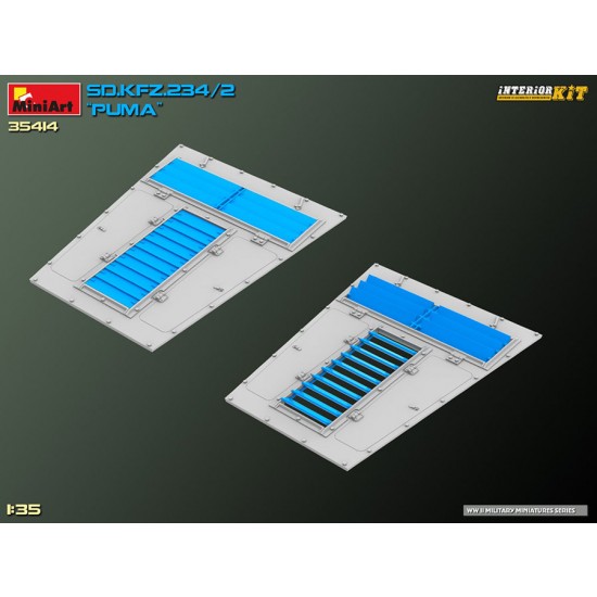 1/35 SdKfz.234/2 Puma Full Interior Kit 1/35 SdKfz.234/2 Puma Full Interior Kit
