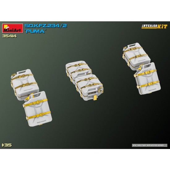 1/35 SdKfz.234/2 Puma Full Interior Kit 1/35 SdKfz.234/2 Puma Full Interior Kit