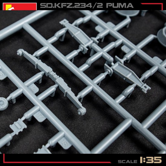 1/35 SdKfz.234/2 Puma Full Interior Kit 1/35 SdKfz.234/2 Puma Full Interior Kit