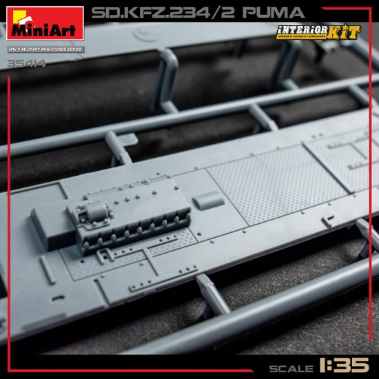 1/35 SdKfz.234/2 Puma Full Interior Kit 1/35 SdKfz.234/2 Puma Full Interior Kit
