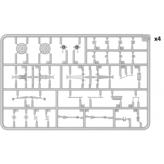 1/35 Sd.Kfz.234/2 Armoured Car with Luchs Turret [Interior Kit]