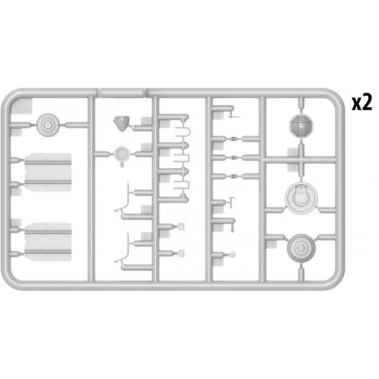 1/35 US Army K-51 Radio Truck w/K-52 Trailer [Interior Kit]