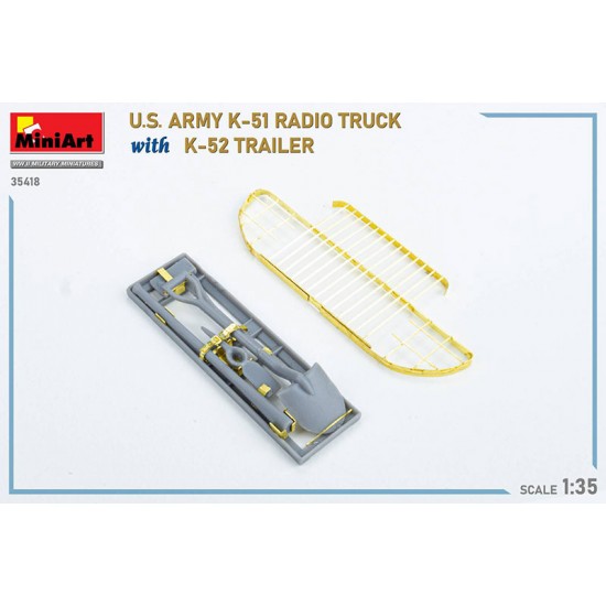 1/35 US Army K-51 Radio Truck w/K-52 Trailer [Interior Kit]
