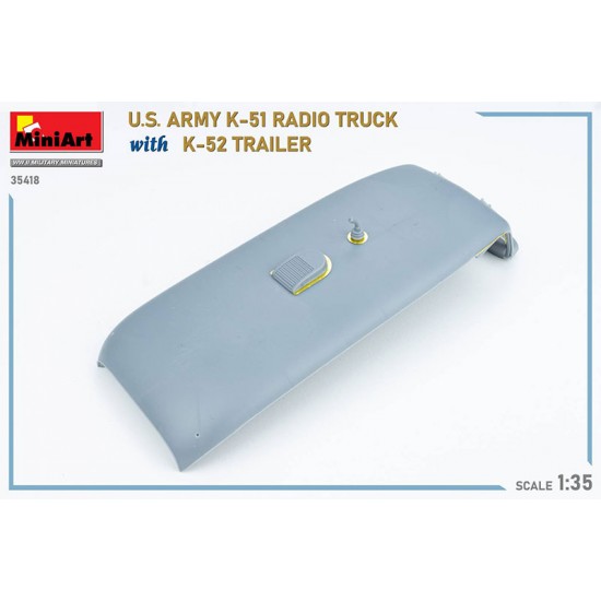 1/35 US Army K-51 Radio Truck w/K-52 Trailer [Interior Kit]