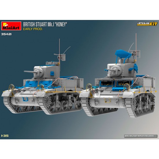 1/35 British Stuart Mk.I Honey Early Production [Interior Kit]