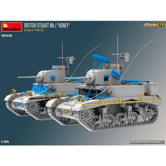 1/35 British Stuart Mk.I Honey Early Production [Interior Kit]