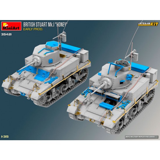 1/35 British Stuart Mk.I Honey Early Production [Interior Kit]