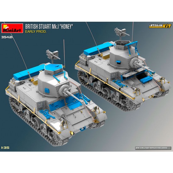 1/35 British Stuart Mk.I Honey Early Production [Interior Kit]