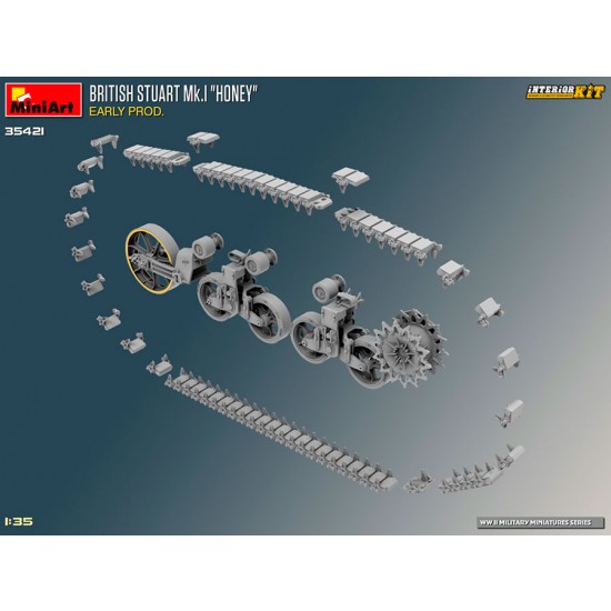 1/35 British Stuart Mk.I Honey Early Production [Interior Kit]