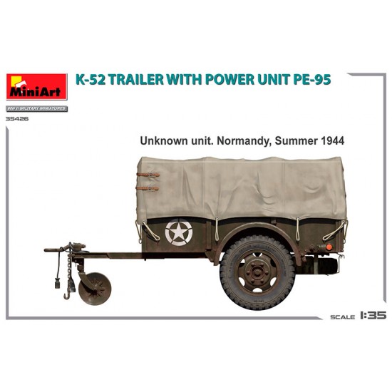 1/35 K-52 Trailer with Power Unit PE-95 1/35 K-52 Trailer with Power Unit PE-95