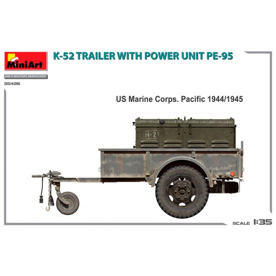 1/35 K-52 Trailer with Power Unit PE-95 1/35 K-52 Trailer with Power Unit PE-95