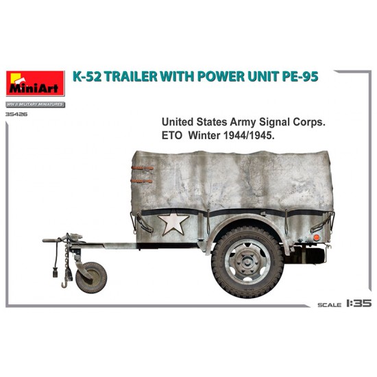 1/35 K-52 Trailer with Power Unit PE-95 1/35 K-52 Trailer with Power Unit PE-95
